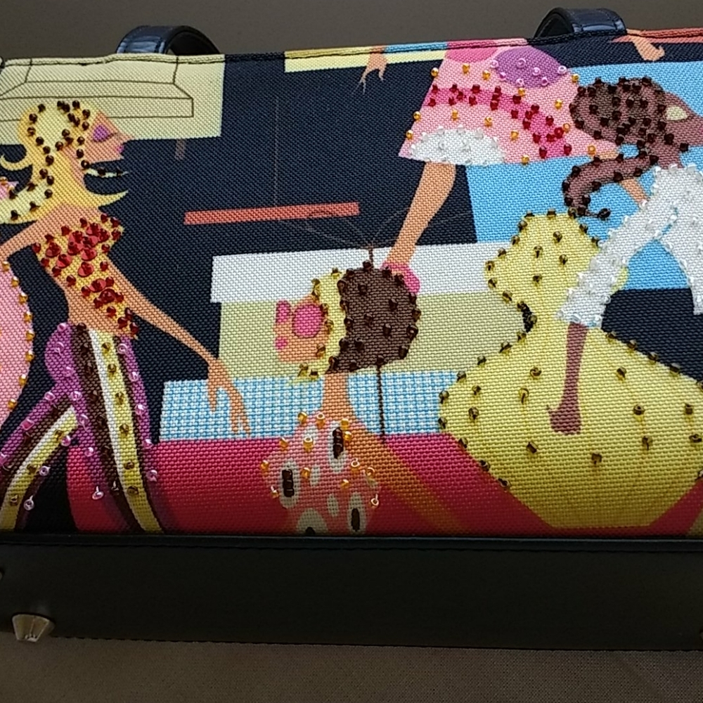Fun Beaded Handbag - Picture 2 of 7